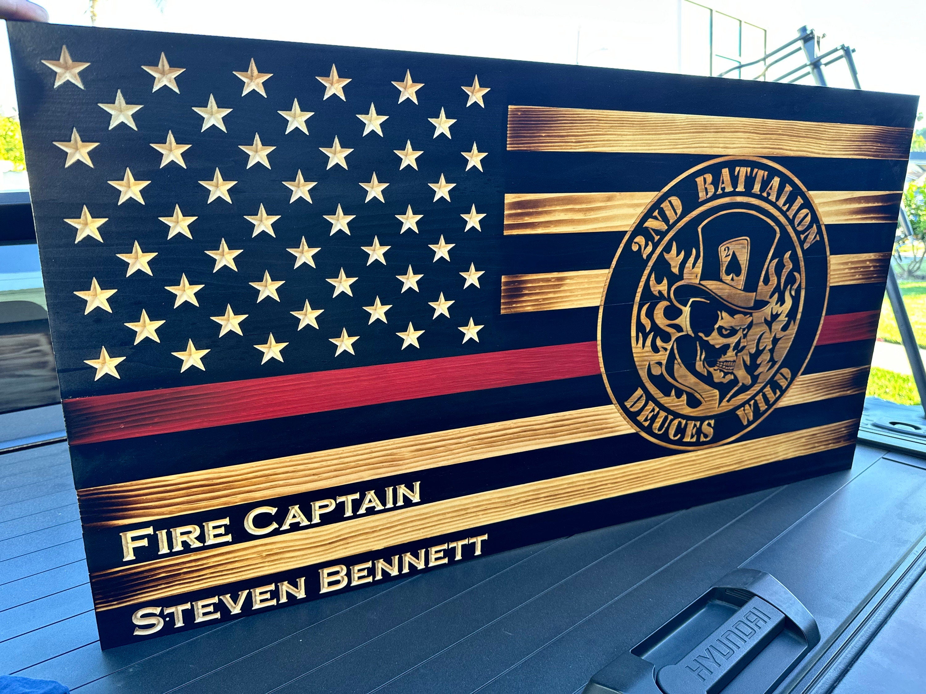Battalion, Round USA Flag Battalion